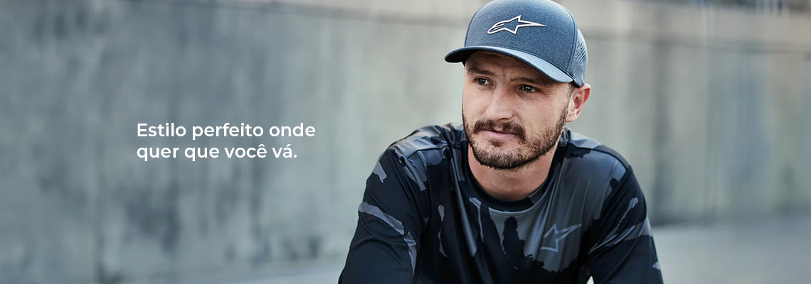 Bonés e Camisetas Alpinestars