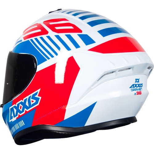 Capacete Axxis Draken Z96 Branco 
