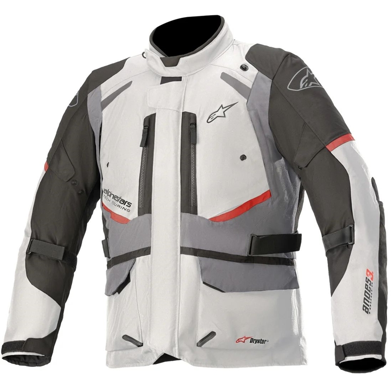 Jaqueta Alpinestars Andes V3 Drystar Gelo/Cinza Escuro