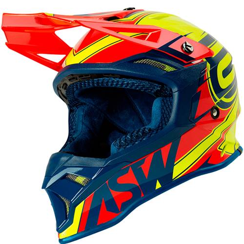 Capacete ASW Fusion Solid - Vermelho Fosco
