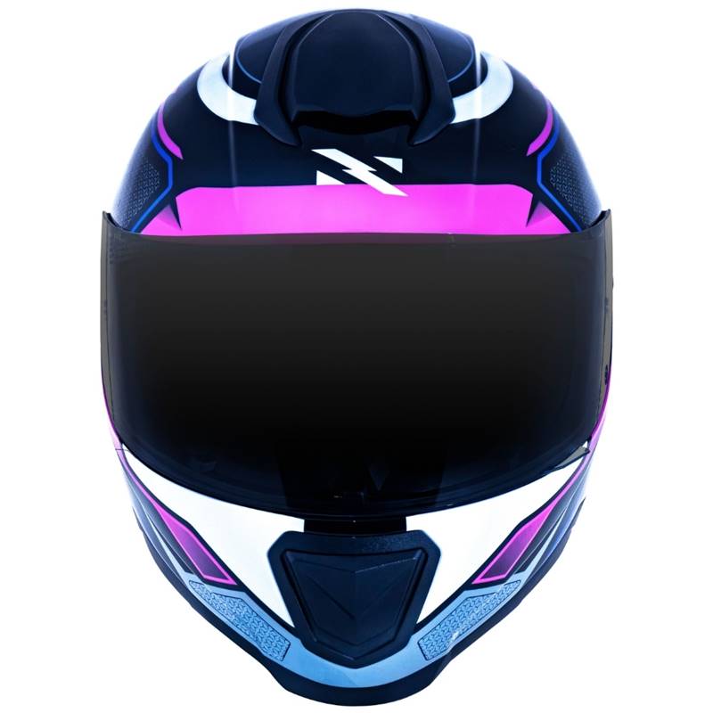 Capacete Norisk Razor Speedmax Preto/Roxo - Grid Motors