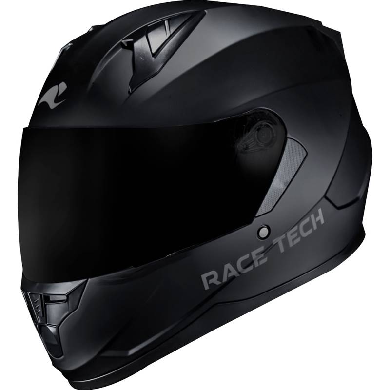 Capacete Race Tech Sector Monocolor - Preto Fosco