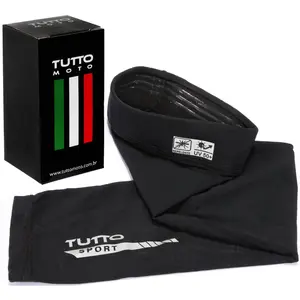 Manguito Tutto Moto Sport Preto (Com Dedo)