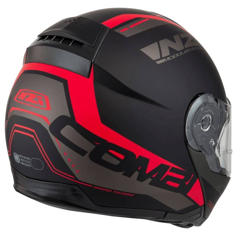 Cascos Moto Con Intercomunicador NZI Combi Duo Shock Antracita