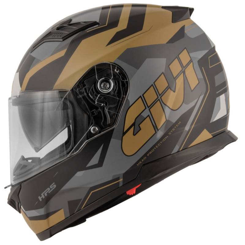 Capacete Givi 50.5 Camo Preto/Marrom (Viseira Solar)