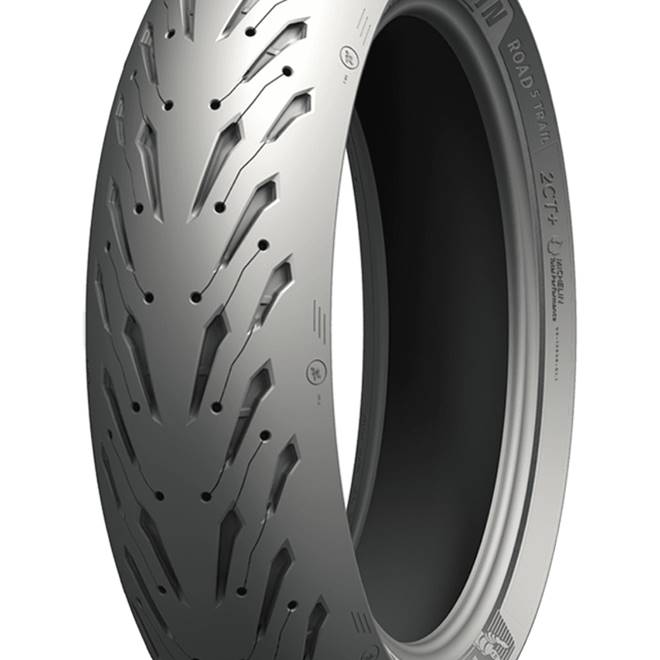 Michelin Road 5 Rear Tire 190/55ZR17 75W - High Performance Motorcycle Tire, Excellent Wet & Dry Grip, Tubeless Blackwall - View #6