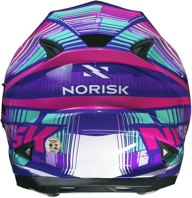 Capacete Norisk FF302 Soul Advance - Rosa - Grid Motors