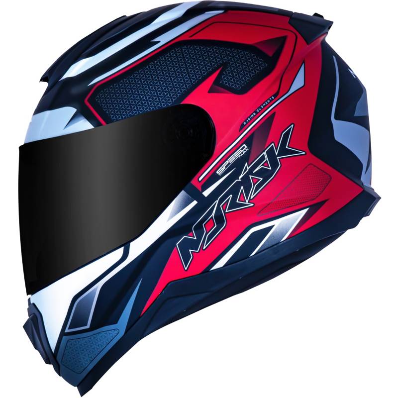 Capacete Norisk Razor Speedmax Vermelho/Preto - Grid Motors