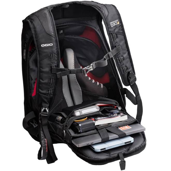 Mochila Ogio No Drag Mach 5 D30 Pack Preto - Grid Motors