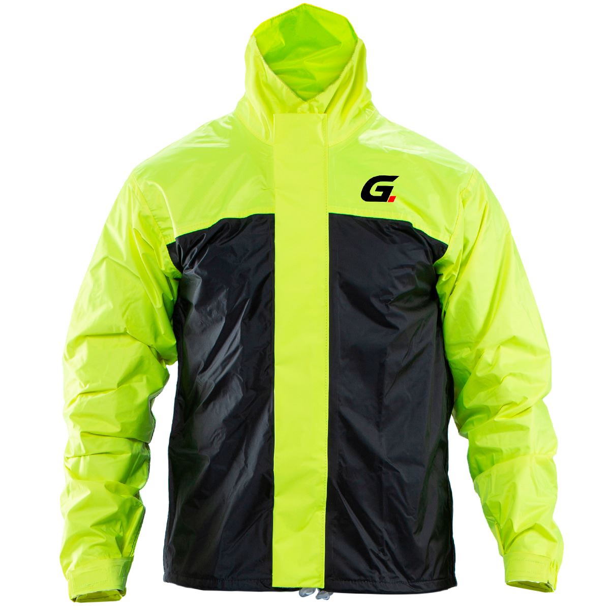 Capa de Chuva Grid Motorsport X-Rain Nylon - Preto/Amarelo F