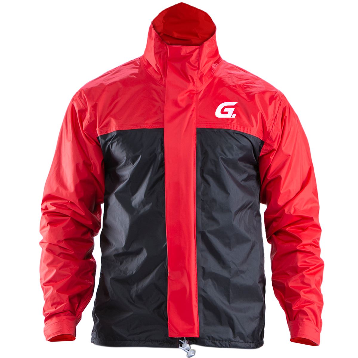 Capa de Chuva Grid Motorsport X-Rain Nylon - Preto/Vermelho