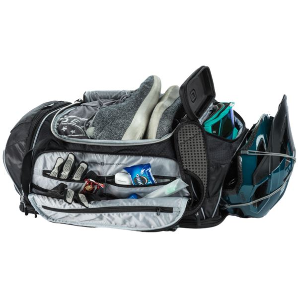 Mala Ogio Duffle Gravity Preto/Cinza Grid Motors