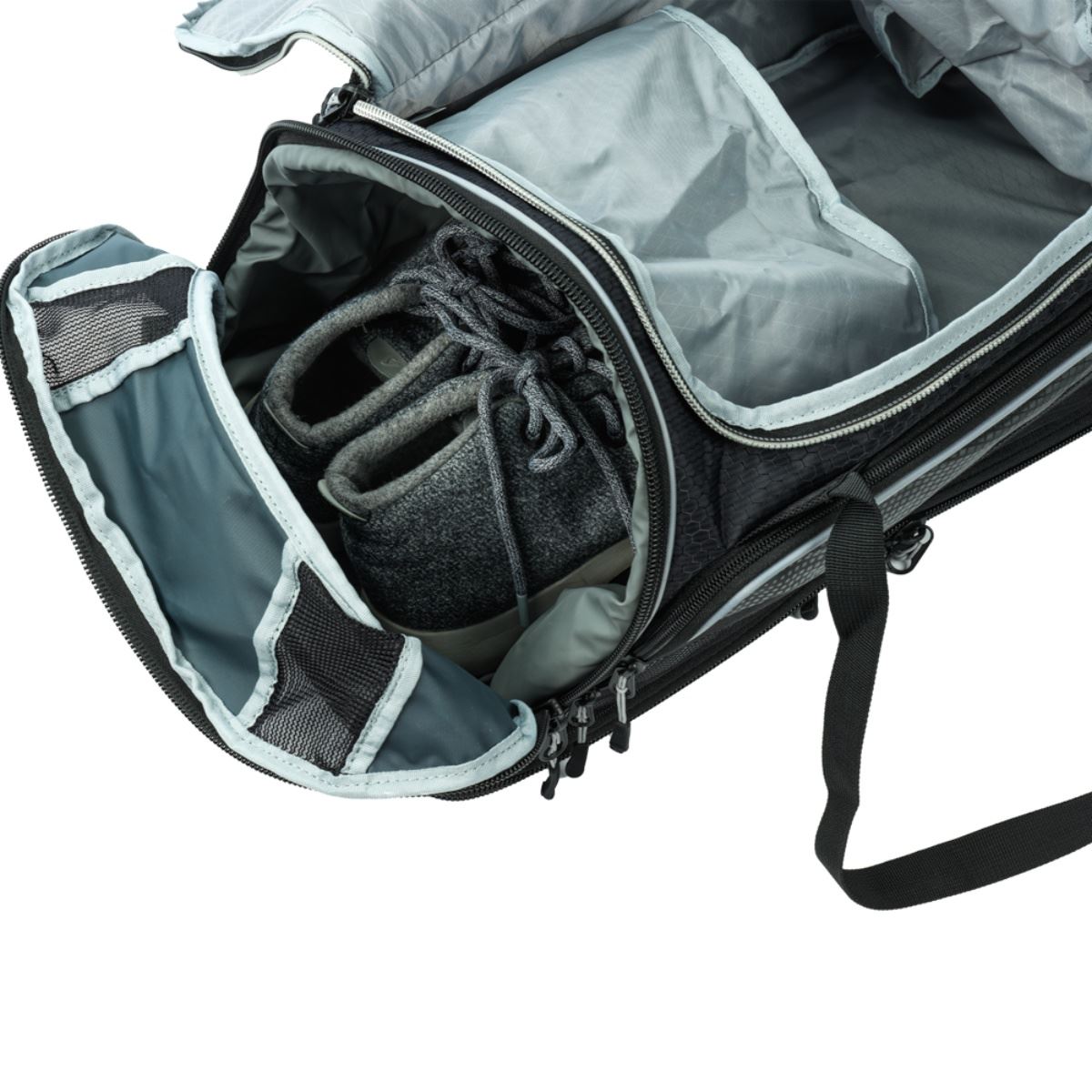 Mala Ogio Duffle Gravity Preto/Cinza Grid Motors