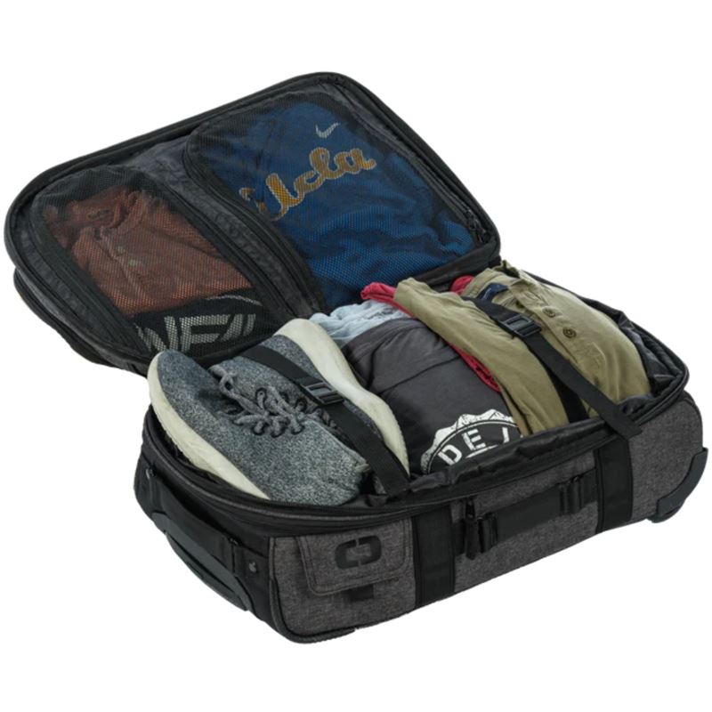 Mala Ogio Onu 22 CarryOn Dark Static Cinza Grid Motors