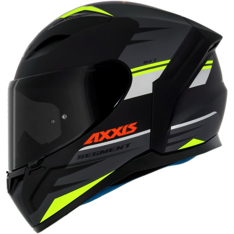 Capacete Axxis Segment Bat - Preto Fosco - Grid Motors
