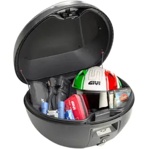Imagem 2 de Baú / Bauleto Givi V-40NT Lente Fumê 40 Litros - Preto