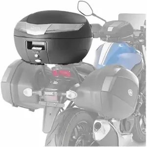 Imagem 3 de Baú / Bauleto Givi V-40NT Lente Fumê 40 Litros - Preto