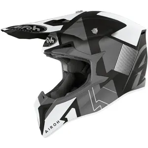 Capacete Airoh Wraap Raze Preto Fosco