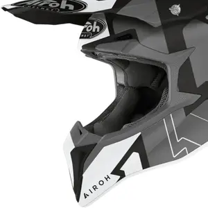 Imagem 2 de Capacete Airoh Wraap Raze Preto Fosco