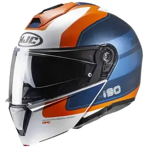 Capacete HJC I90 Wasco - Azul/Laranja/Branco