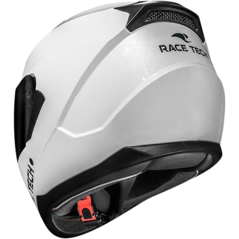 Capacete Race Tech Sector Monocolor - Branco - Grid Motors