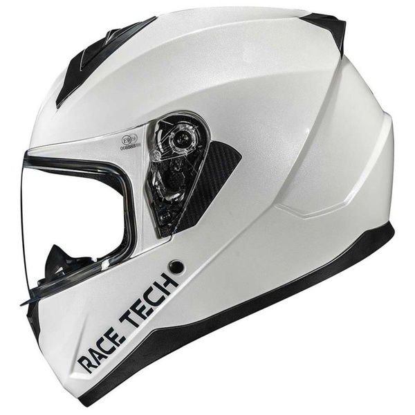 Capacete Race Tech Sector Monocolor - Branco - Grid Motors