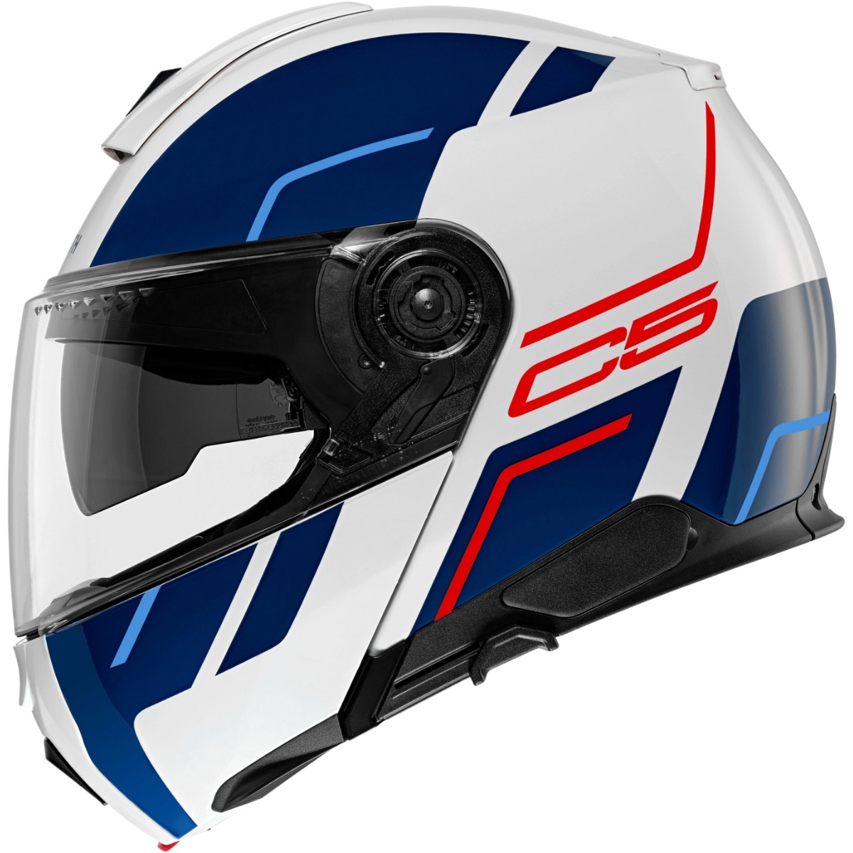 Capacete Schuberth C5 Master - Azul/Branco/Vermelho