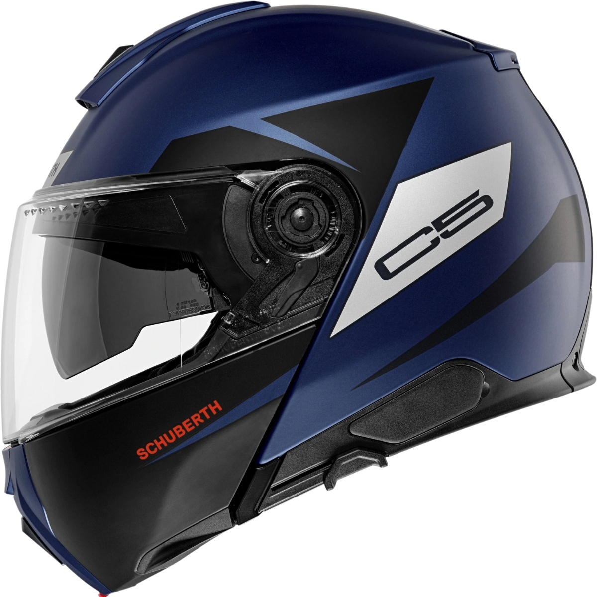 Capacete Schuberth C5 Eclipse - Azul/Cinza/Vermelho