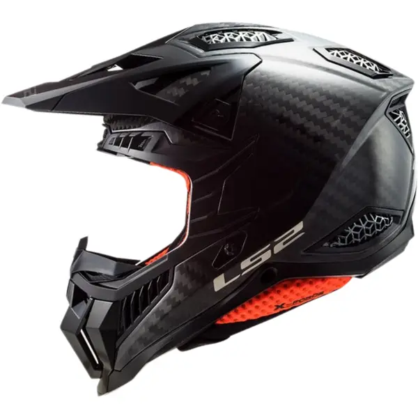 Imagem 1 de Capacete LS2 MX703 X-Force Carbon Monocolor - Preto