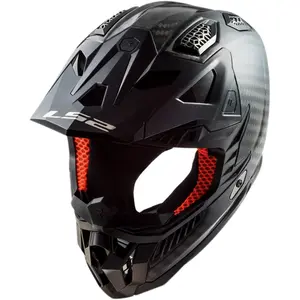 Imagem 3 de Capacete LS2 MX703 X-Force Carbon Monocolor - Preto