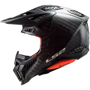 Capacete LS2 MX703 X-Force Carbon Monocolor - Preto