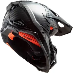 Imagem 8 de Capacete LS2 MX703 X-Force Carbon Monocolor - Preto