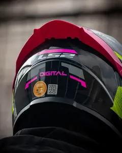 Imagem 9 de Capacete LS2 FF358 S Digital - Amarelo