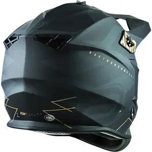 Imagem 4 de Capacete ASW R3 Victorius - Preto/Dourado