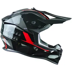 Imagem 2 de Capacete ASW R3 Evade - Preto/Vermelho