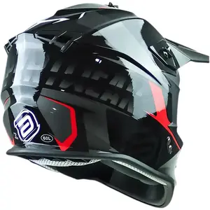 Imagem 4 de Capacete ASW R3 Evade - Preto/Vermelho