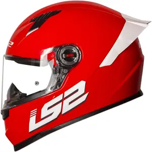 Imagem 2 de Capacete LS2 FF358 S Monocolor - Vermelho