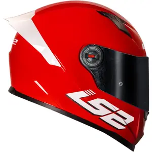 Imagem 3 de Capacete LS2 FF358 S Monocolor - Vermelho