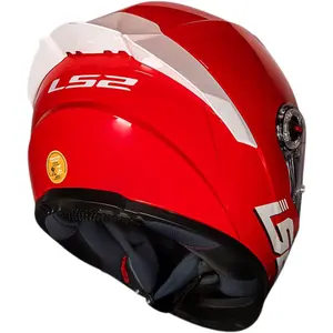 Imagem 9 de Capacete LS2 FF358 S Monocolor - Vermelho