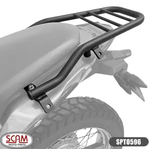 Imagem 1 de Suporte Scam Dafra NH190 (apartir de 2020) / NH300 (apartir de 2023) Preto - SPTO596