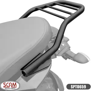 Imagem 1 de Suporte Scam Yamaha FZ15 (apartir de 2023) Preto - SPTO659