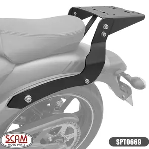 Imagem 1 de Suporte Scam Kawasaki Vulcan 650 (apartir de 2015) Preto - SPTO669