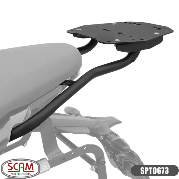 Imagem 1 de Suporte Scam Triumph Tiger 660 Sport (apartir de 2022) Preto - SPTO673