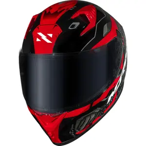 Imagem 4 de Capacete Norisk Flow Robot - Preto/Vermelho