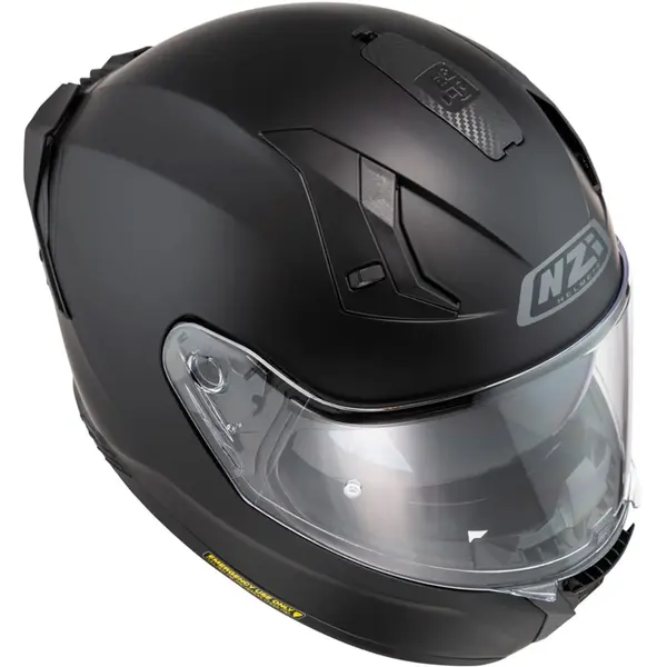 ネガイ　イノリ Capacete NZI Go Rider Monocolor - Preto Fosco - Grid Motors