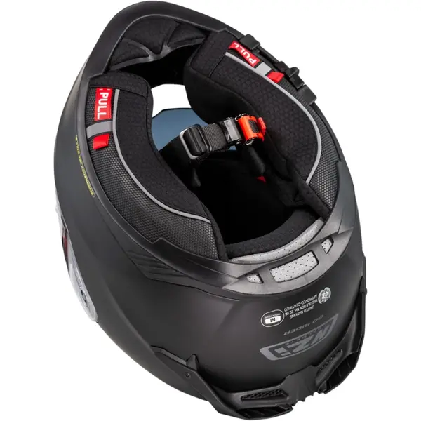 Capacete NZI Go Rider Monocolor - Preto Fosco - Grid Motors