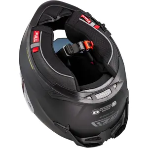 Imagem 5 de Capacete NZI Go Rider Monocolor - Preto Fosco
