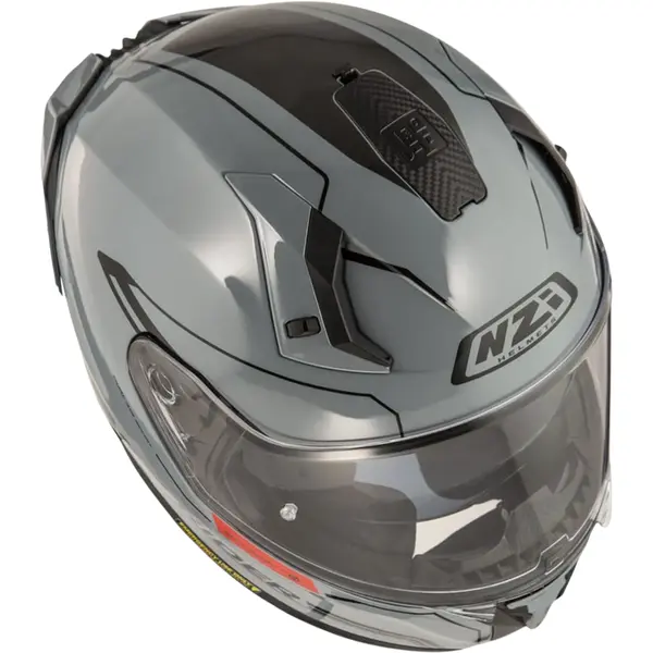 Capacete NZI Go Rider Solid Noveau - Cinza Nardo - Grid Motors