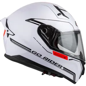 Imagem 2 de Capacete NZI Go Rider Solid Noveau - Branco