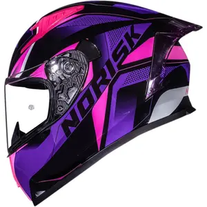 Capacete Norisk Flow Pulse - Roxo/Rosa